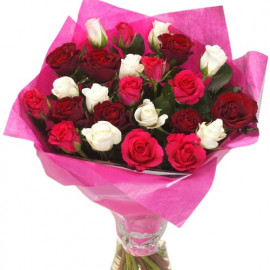 Bouquet of 29 roses Secret Garden (50 cm)