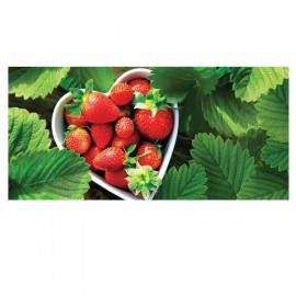 Card Strawberry Heart 10x21 cm