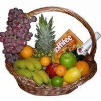 Корзина фруктов и сладостей (6 кг)