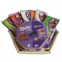 Корзина сладостей Milka