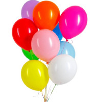 Воздушные шары с гелием (только в Риге)
